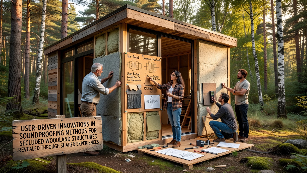 User-Driven Innovations in Soundproofing Methods for Secluded Woodland Structures Revealed Through Shared Experiences